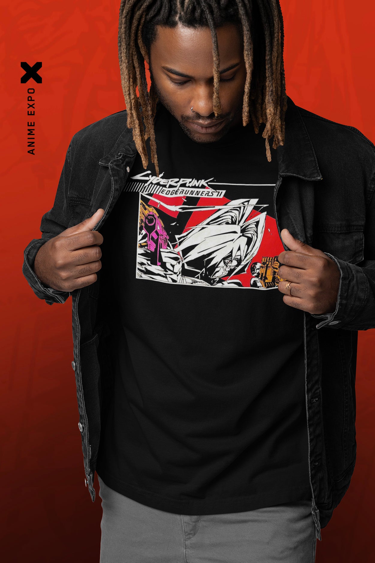 CYBERPUNK EDGERUNNERS 2 ANIME EXPO TEE – CD PROJEKT RED Gear Store