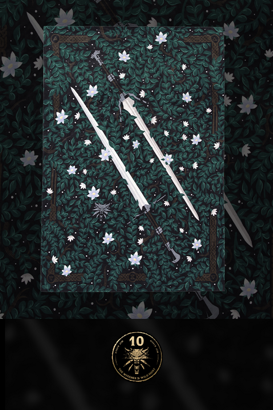 THE WITCHER GERALT'S SWORDS BLANKET