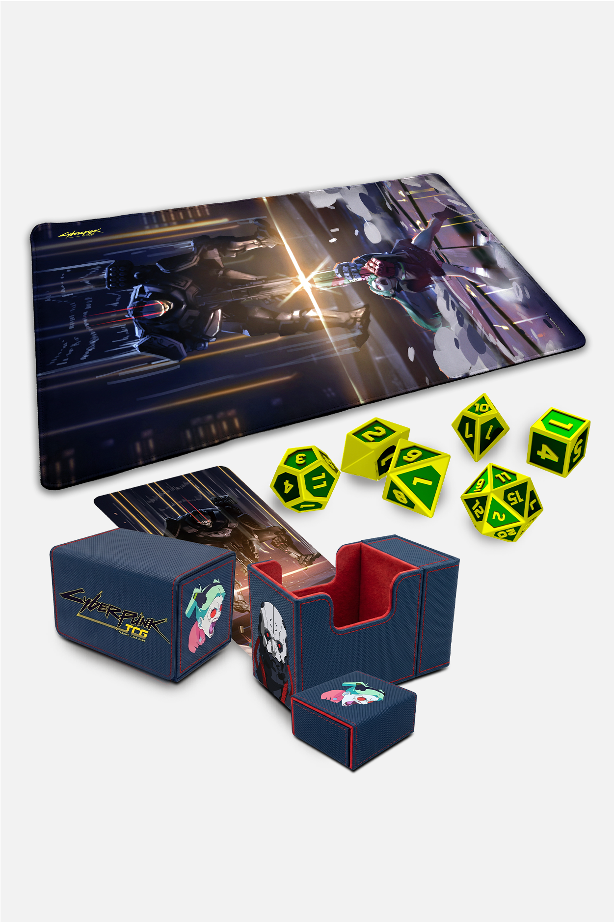 CYBERPUNK TCG “THE MOMENT” PREMIUM ACCESSORY BUNDLE