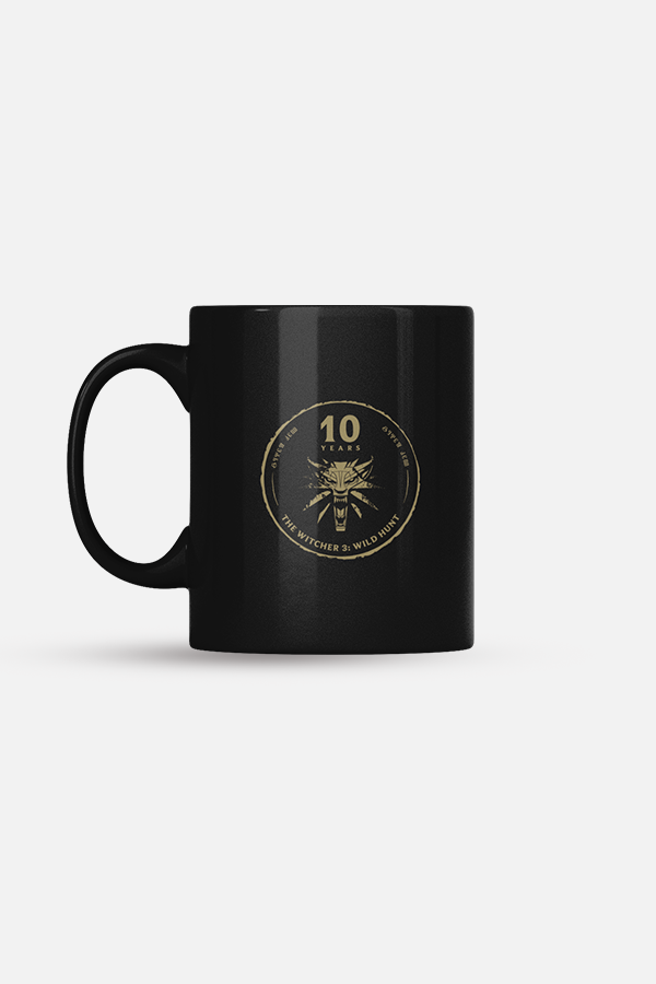 THE WITCHER 3 : WILD HUNT MUG 10E ANNIVERSAIRE