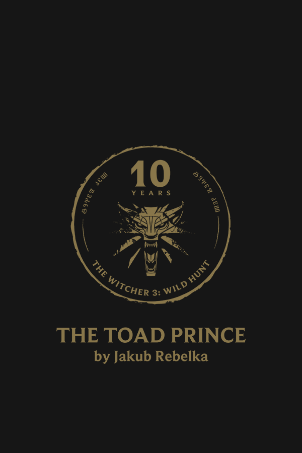 THE WITCHER 3: WILD HUNT 10TH ANNIVERSARY THE TOAD PRINCE NOTEBOOK