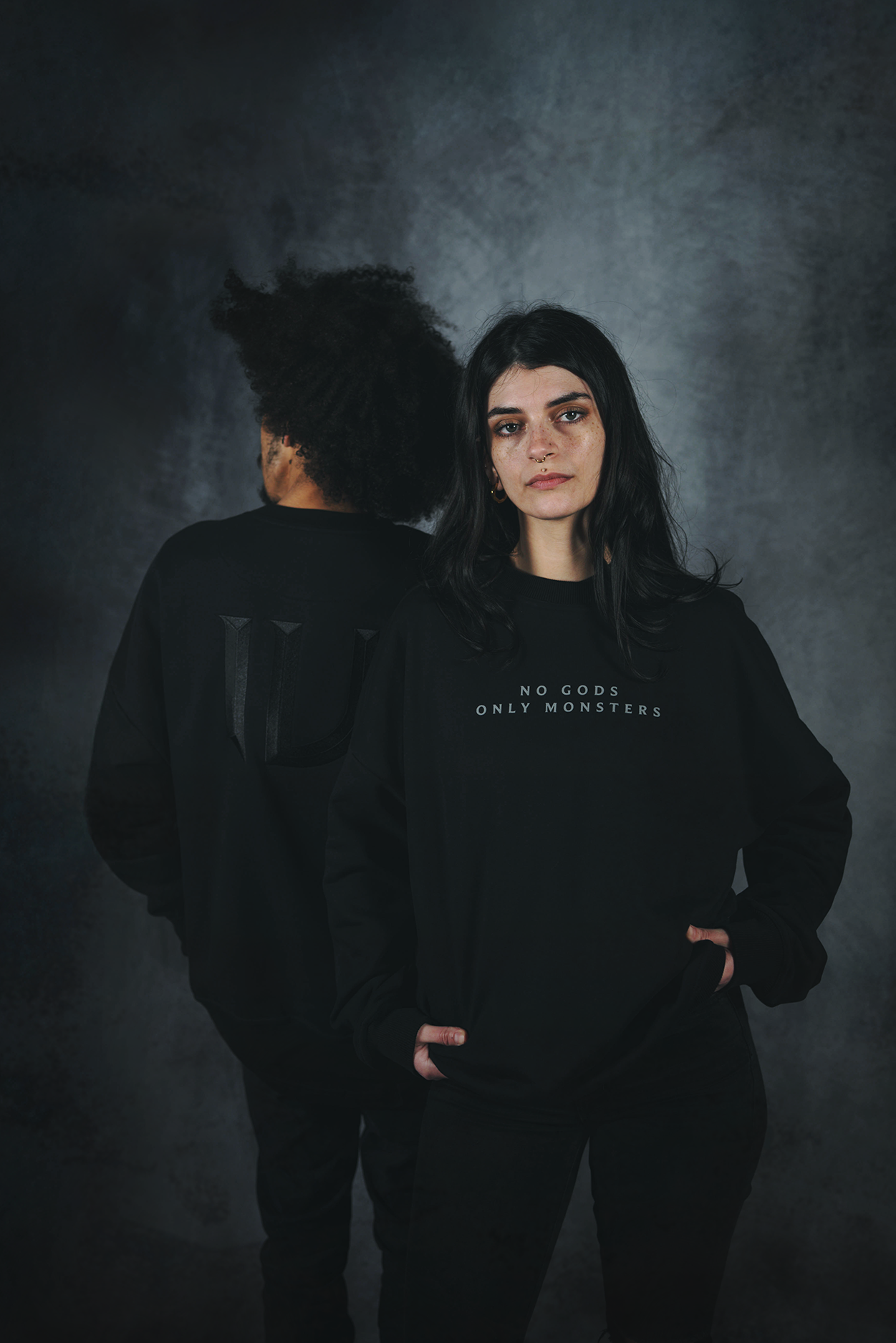 a dark web of monsters series THE WITCHER 4 NO GODS ONLY MONSTERS CREWNECK – CD PROJEKT RED Gear Store