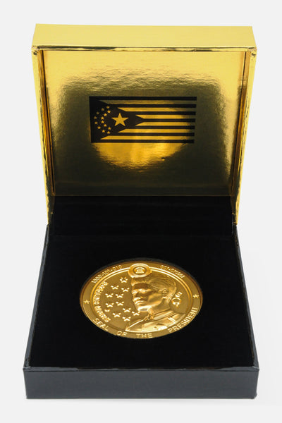 CYBERPUNK 2077 24K GOLD PLATED NUSA CHALLENGE COIN – CD PROJEKT