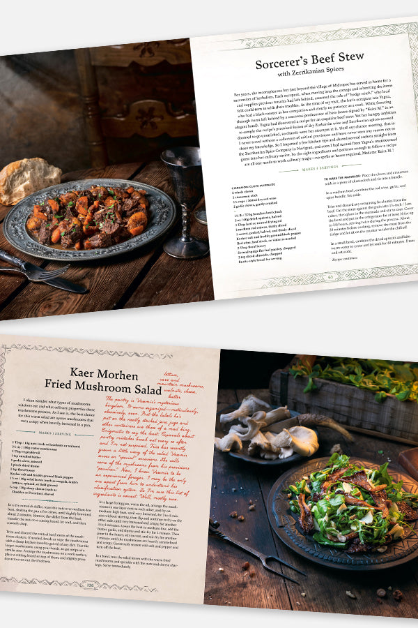 LIVRE DE RECETTES OFFICIEL THE WITCHER