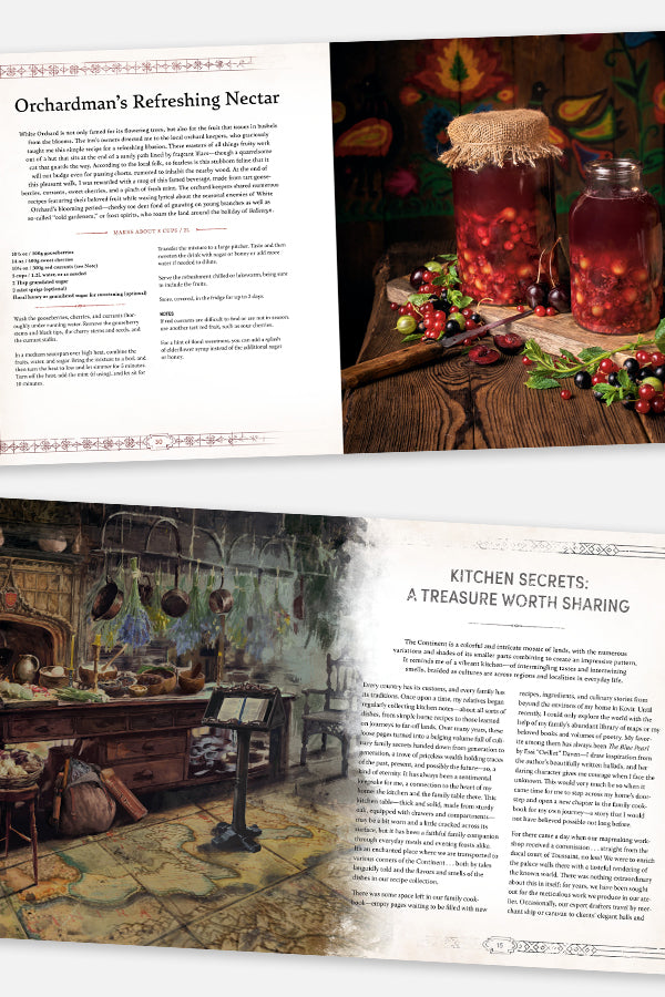 LIVRE DE RECETTES OFFICIEL THE WITCHER