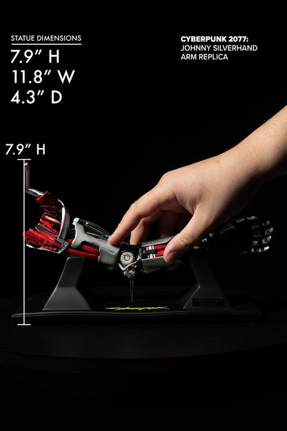 "CYBERPUNK 2077" – JOHNNY SILVERHAND ARM-REPLIK