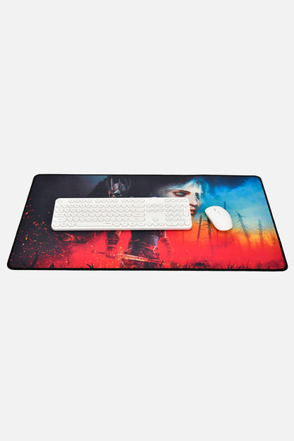 THE WITCHER 3 10TH ANNIVERSARY KEY ART OVERSIZED MOUSE PAD