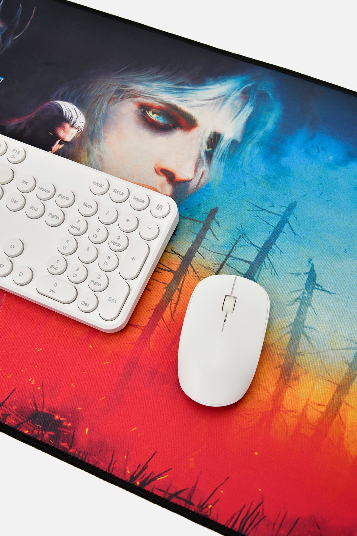 THE WITCHER 3 10TH ANNIVERSARY KEY ART OVERSIZED MOUSE PAD