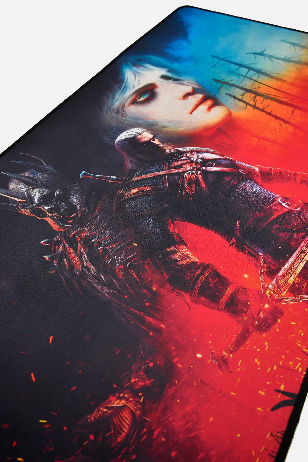 THE WITCHER 3 10TH ANNIVERSARY KEY ART OVERSIZED MOUSE PAD