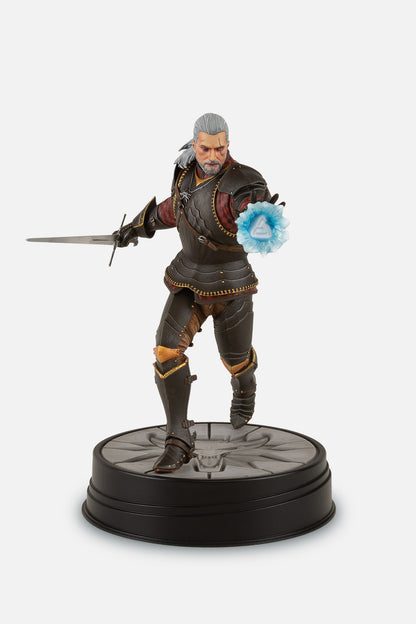 "THE WITCHER 3: WILD HUNT": GERALT-FIGUR IN TURNIERRÜSTUNG AUS TOUSSAINT