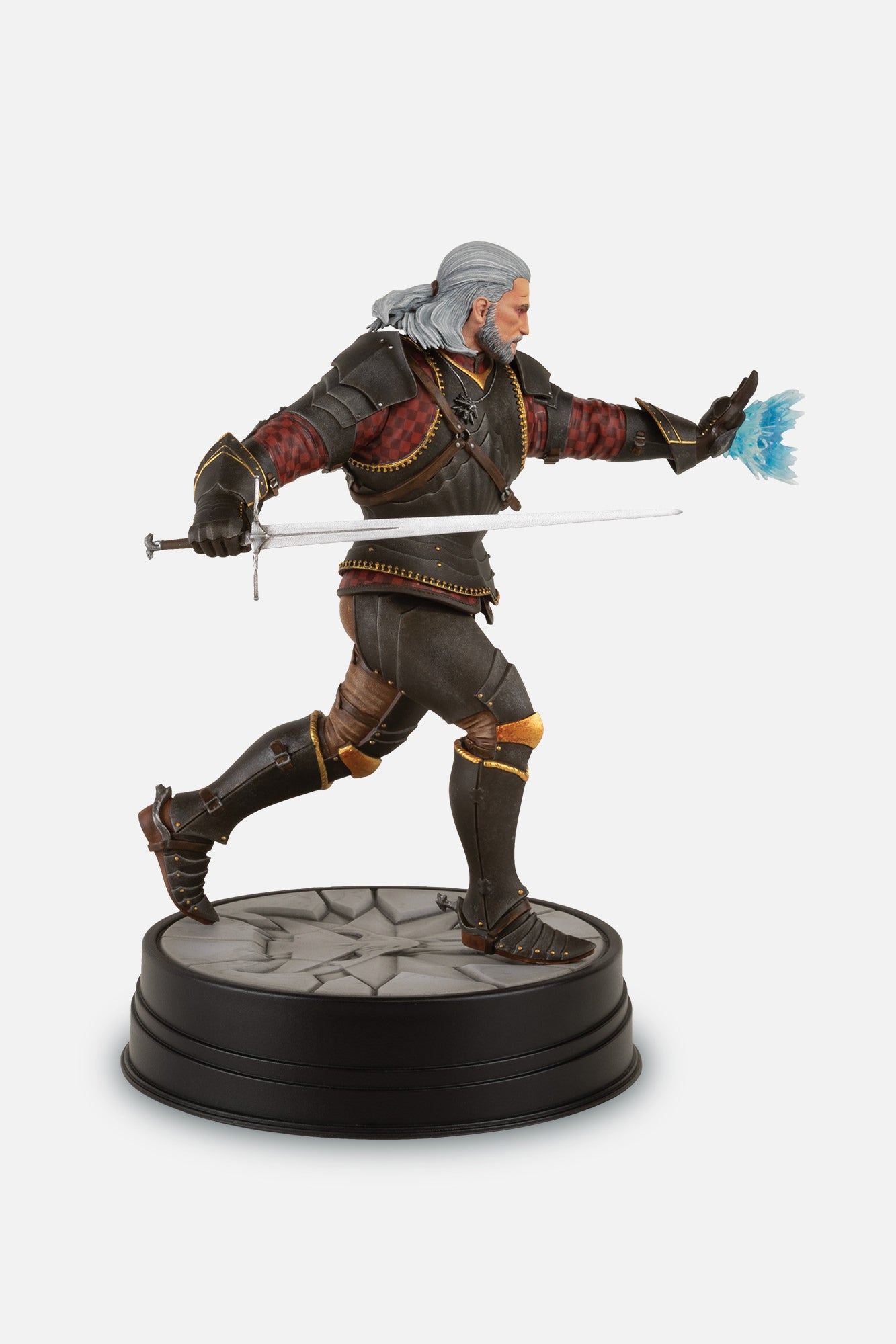 "THE WITCHER 3: WILD HUNT": GERALT-FIGUR IN TURNIERRÜSTUNG AUS TOUSSAINT