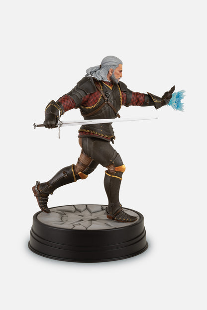 "THE WITCHER 3: WILD HUNT": GERALT-FIGUR IN TURNIERRÜSTUNG AUS TOUSSAINT