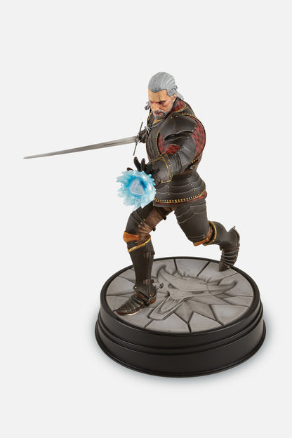 "THE WITCHER 3: WILD HUNT": GERALT-FIGUR IN TURNIERRÜSTUNG AUS TOUSSAINT