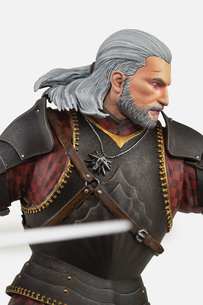 "THE WITCHER 3: WILD HUNT": GERALT-FIGUR IN TURNIERRÜSTUNG AUS TOUSSAINT