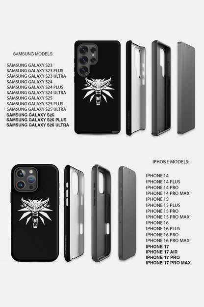 COQUE SAMSUNG GALAXY THE WITCHER WHITE WOLF