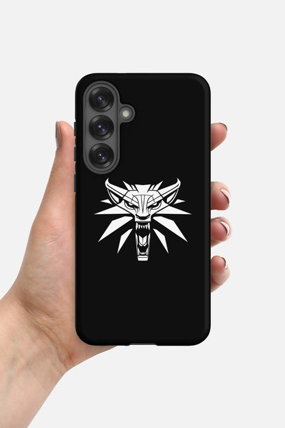 COQUE SAMSUNG GALAXY THE WITCHER WHITE WOLF