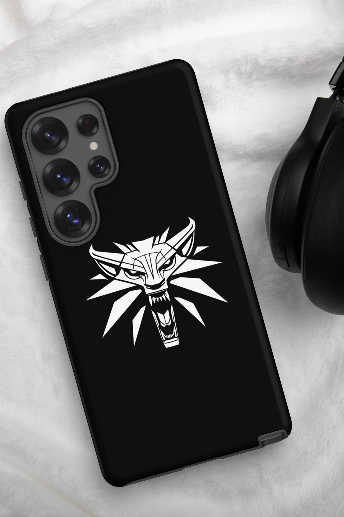 COQUE SAMSUNG GALAXY THE WITCHER WHITE WOLF