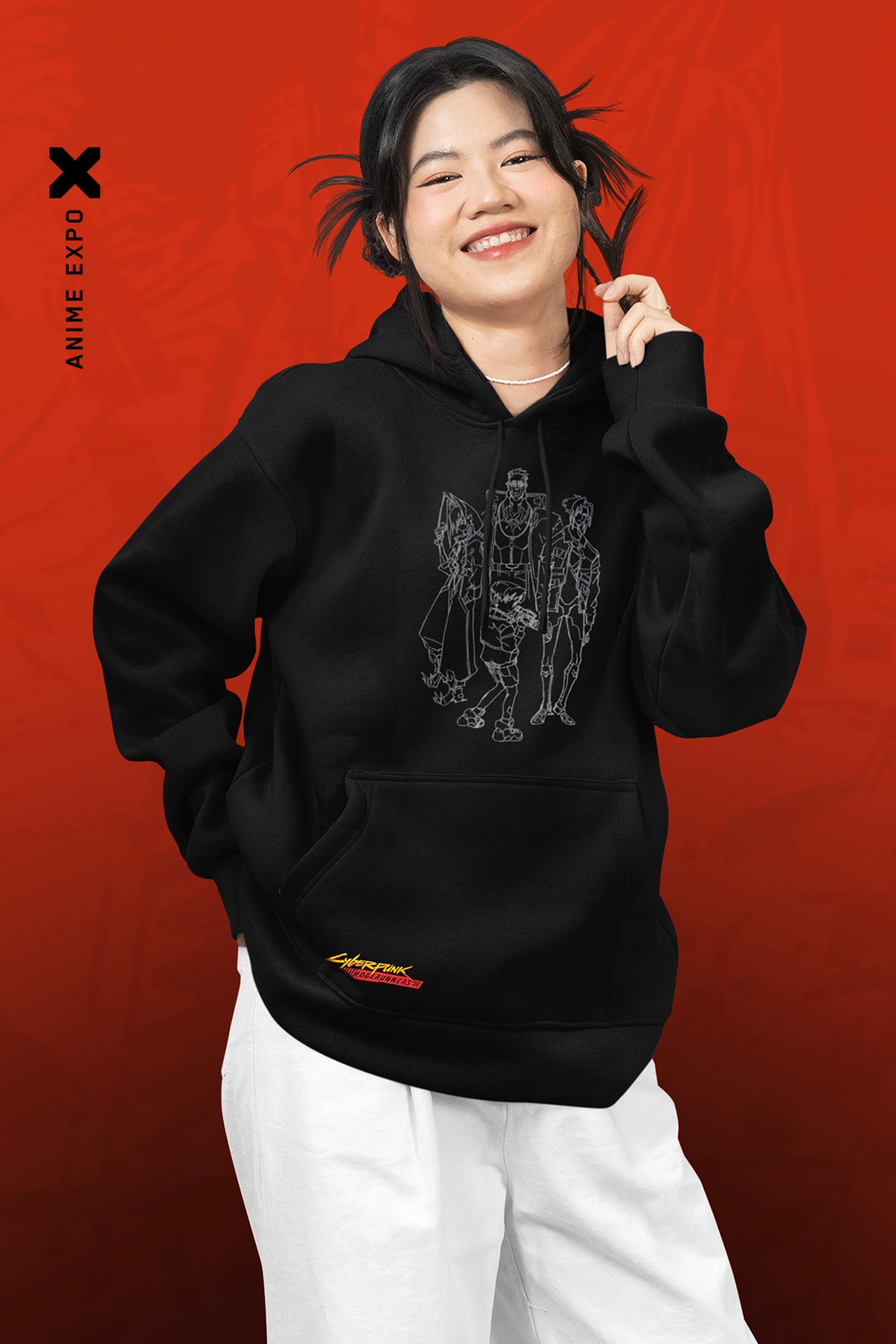 CYBERPUNK: EDGERUNNERS 2 HOODIE NEW LEGENDS