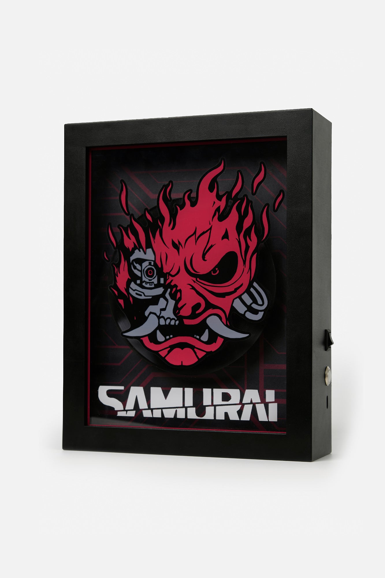 CYBERPUNK 2077 : SHADOWBOX ANIMÉE SAMURAI