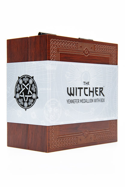 THE WITCHER-YENNEFER-MEDAILLON MIT BOX