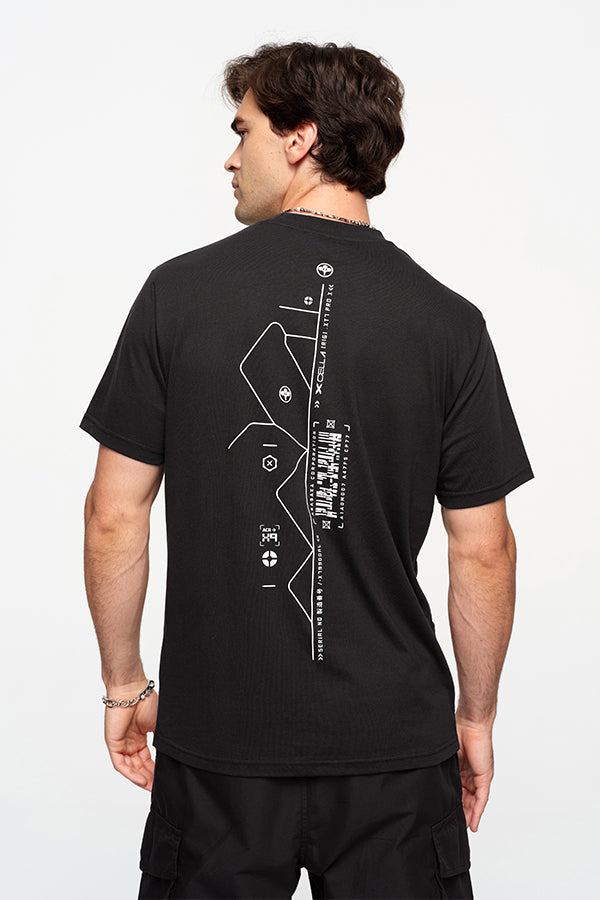 "CYBERPUNK: EDGERUNNERS"-LUCY-BARCODE-WIRBELSÄULE-SHIRT