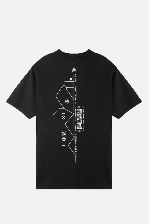 "CYBERPUNK: EDGERUNNERS"-LUCY-BARCODE-WIRBELSÄULE-SHIRT