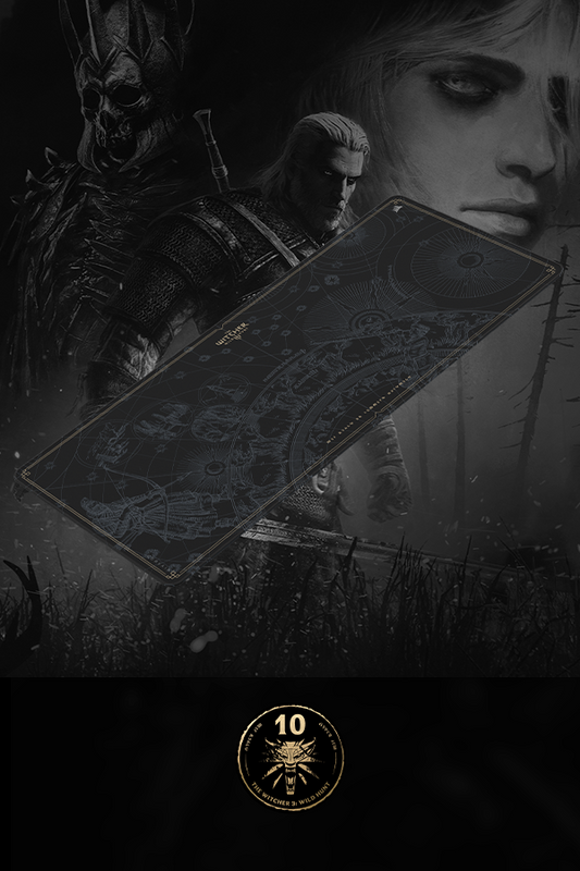 THE WITCHER 3: WILD HUNT 10TH ANNIVERSARY EDITION MOUSEPAD