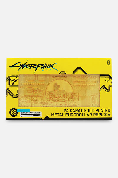 【未開封品】サイバーパンク2077 メタルユーロドル レプリカ CYBERPUNK 2077 METAL EURODOLLAR REPLICA – CD PROJEKT RED Gear