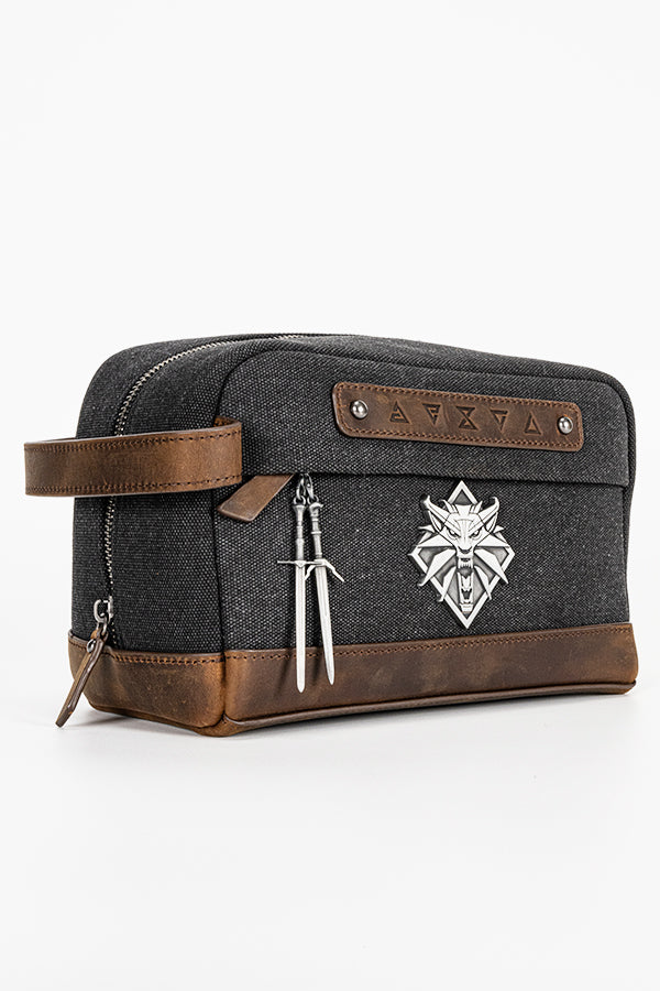 "THE WITCHER"-WEISSER-WOLF-KULTURTASCHE