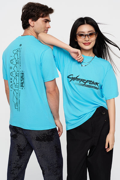 非売品 Cyberpunk Edgerunners 特典Tシャツ CYBERPUNK EDGERUNNERS DAVID BARCODE SPINE TEE – CD PROJEKT RED