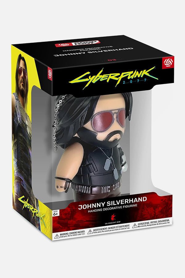 "CYBERPUNK 2077" - ANHÄNGERFIGUR: "JOHNNY SILVERHAND"