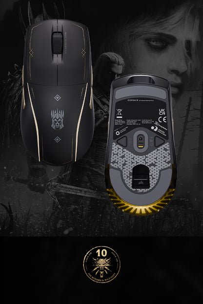 THE WITCHER 3: WILD HUNT 10TH ANNIVERSARY CORSAIR M75 WIRELESS MOUSE