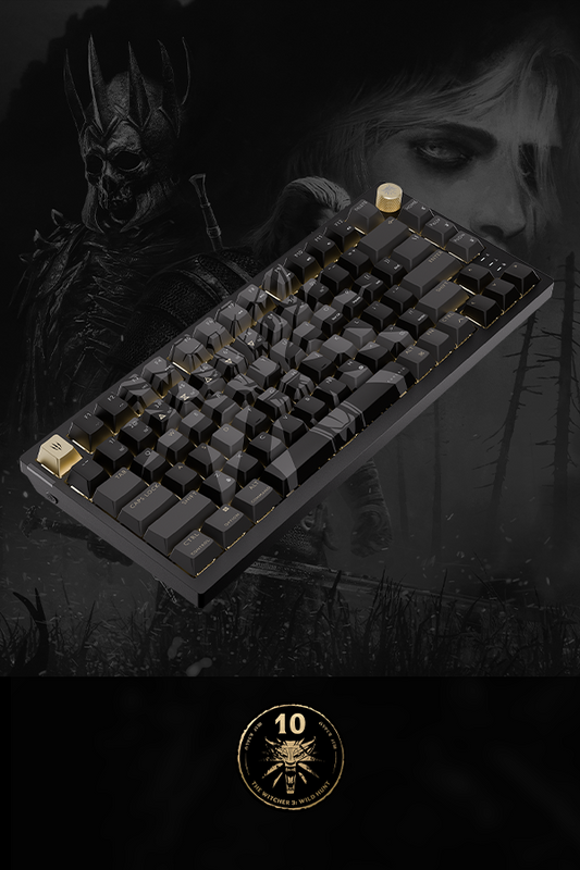 WIEDŹMIN 3: DZIKI GON KLAWIATURA MECHANICZNA CORSAIR K65 PLUS Z OKAZJI 10. ROCZNICY
