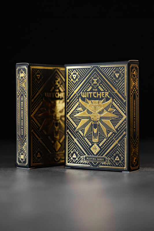 "THE WITCHER"-SPIELKARTEN: LIMITIERTE GOLD-EDITION