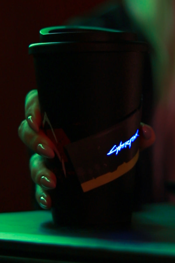 CYBERPUNK 2077 LOGO NEONWARE STICKER