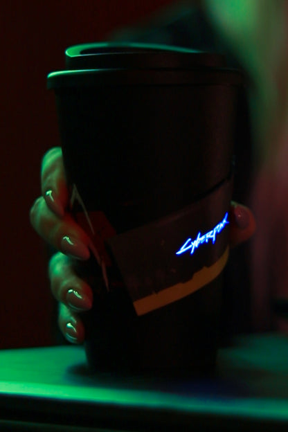 CYBERPUNK 2077 LOGO NEONWARE STICKER