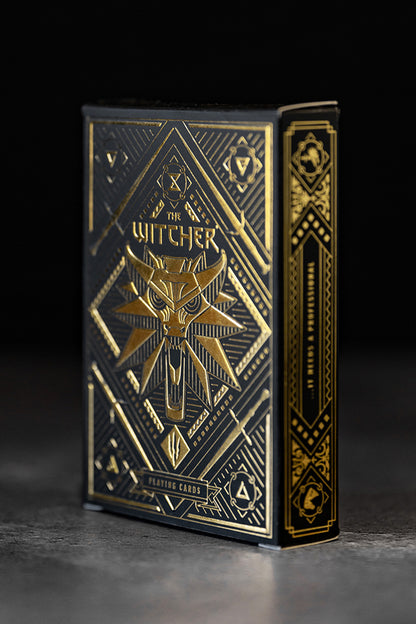 "THE WITCHER"-SPIELKARTEN: LIMITIERTE GOLD-EDITION