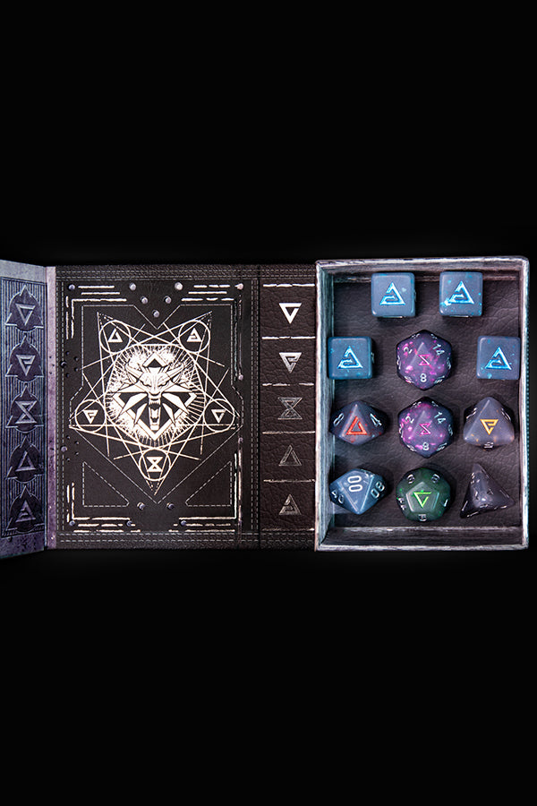 THE WITCHER SIGNS DICE SET