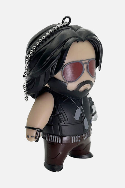 CYBERPUNK 2077 FIGURINE SUSPENDUE JOHNNY SILVERHAND