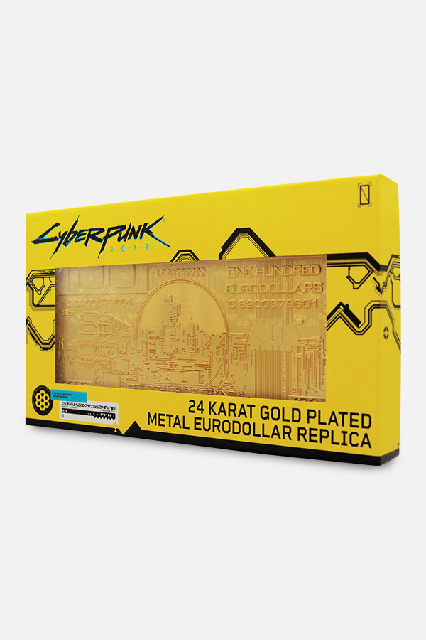 CYBERPUNK 2077 RÉPLIQUE D’EURODOLLAR EN MÉTAL