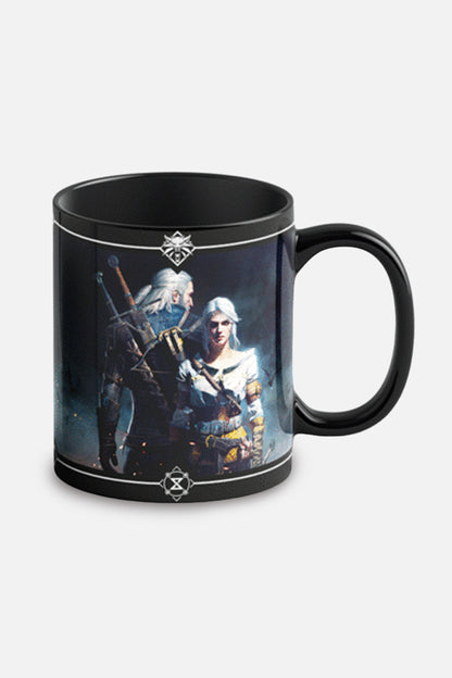 THE WITCHER 3 GERALT & CIRI HEAT REVEAL MUG