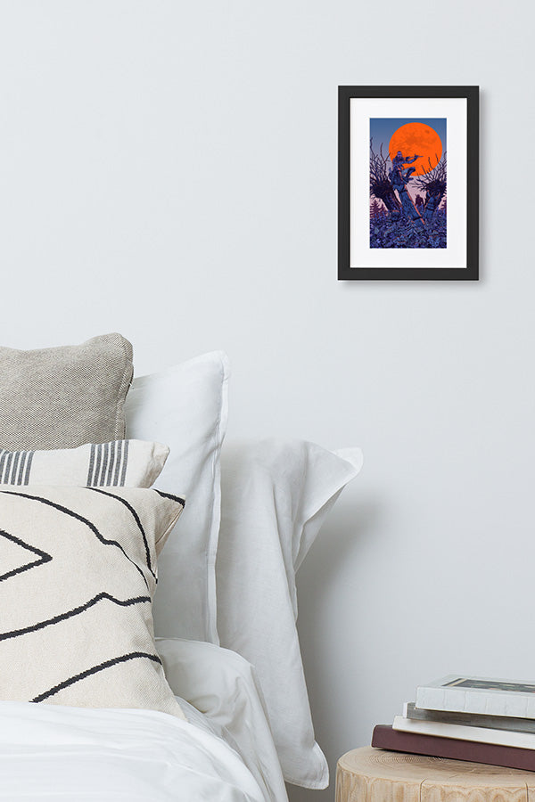 THE WITCHER 3: WILD HUNT 10TH ANNIVERSARY MASTER MIRROR FRAMED PRINT