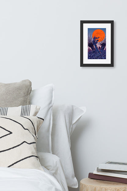 THE WITCHER 3: WILD HUNT 10TH ANNIVERSARY MASTER MIRROR FRAMED PRINT