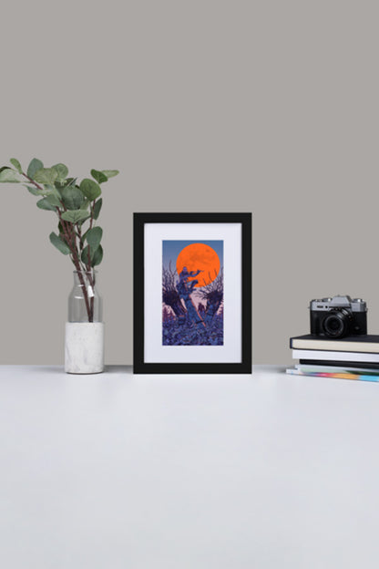 THE WITCHER 3: WILD HUNT 10TH ANNIVERSARY MASTER MIRROR FRAMED PRINT