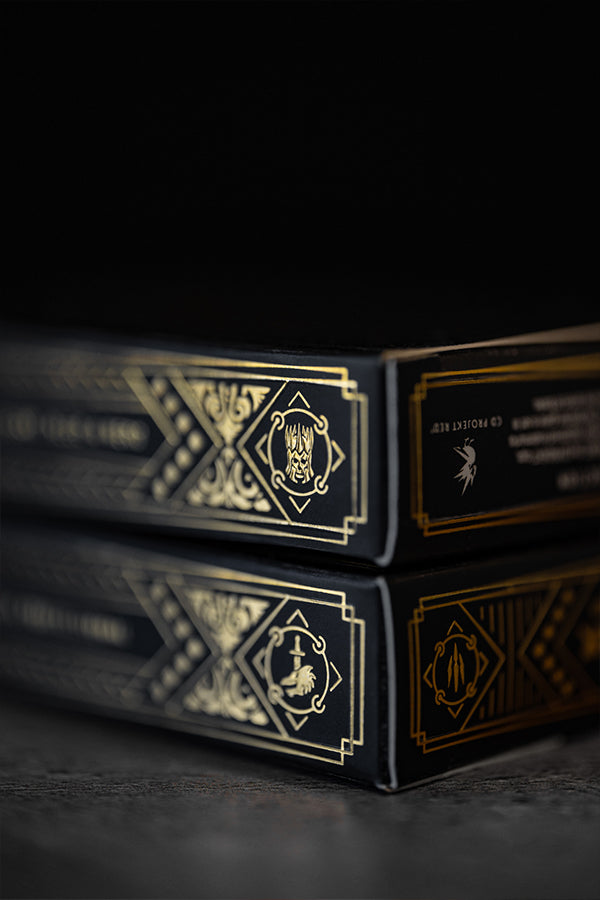 "THE WITCHER"-SPIELKARTEN: LIMITIERTE GOLD-EDITION