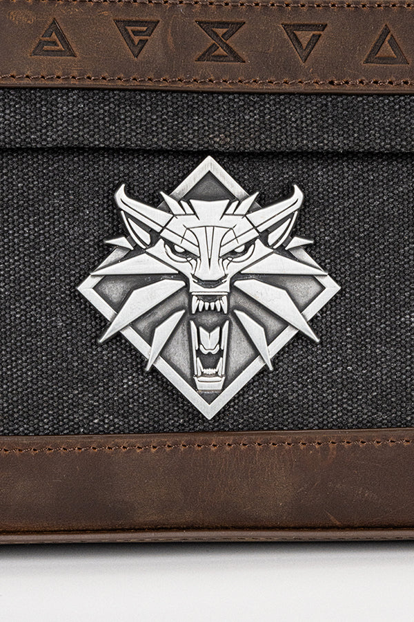 "THE WITCHER"-WEISSER-WOLF-KULTURTASCHE