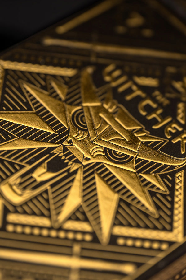 THE WITCHER PLAYING CARDS: LIMITED EDITION GOLD – CD PROJEKT RED Gear ...