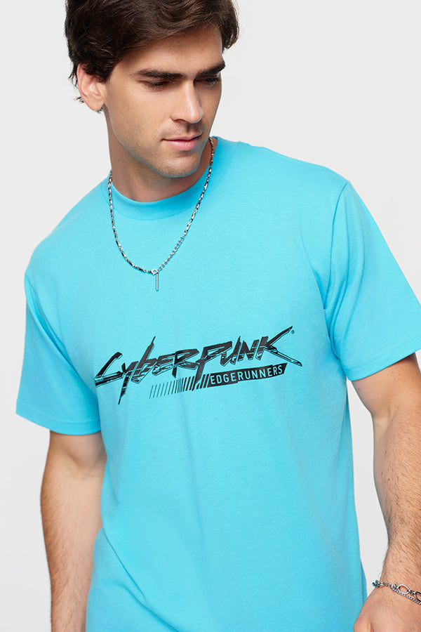 "CYBERPUNK: EDGERUNNERS"-DAVID-BARCODE-WIRBELSÄULE-SHIRT