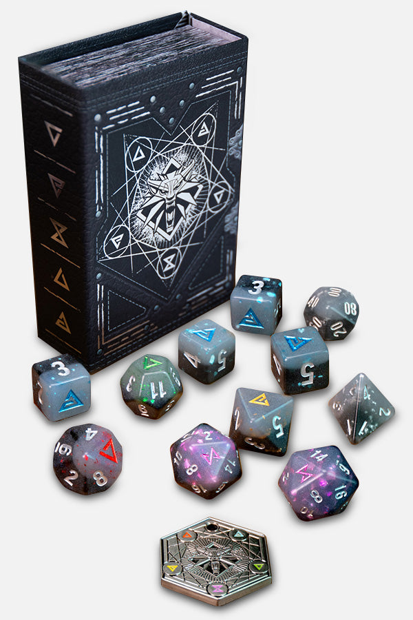 THE WITCHER SIGNS DICE SET