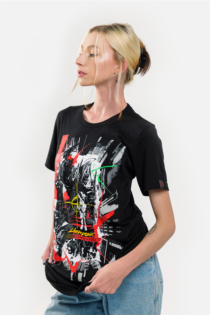 T-SHIRT CYBERPUNK: EDGERUNNERS 2 - POSTER ART